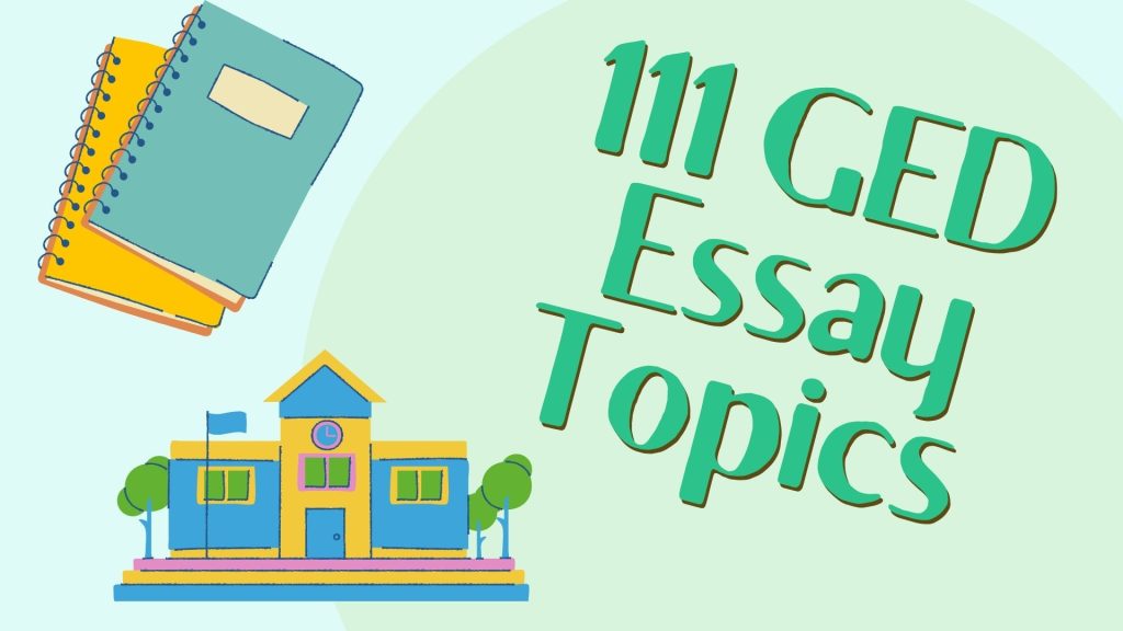 ged essay writing prompts