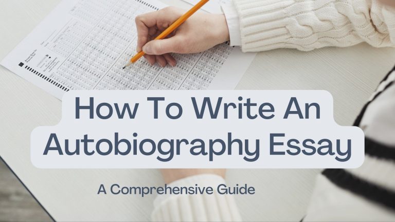 what is a autobiography essay